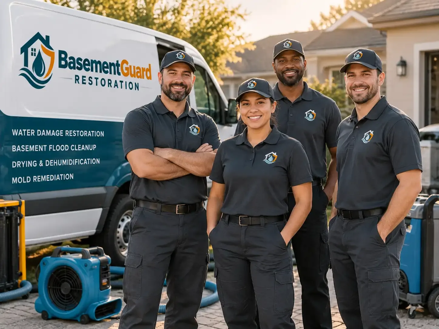 Basement Water Damage Restoration company in Shade, OH